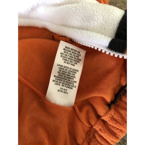 Carter's Tiger Costume 6-9 Months Orange 2 Piece‎ Dress-ups Halloween - Picture 4 of 12